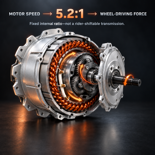 Integrated Geared Hub for Electric Bikes | Riding Times