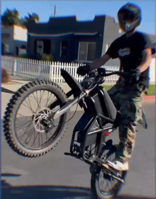 GT73 Pro riding tips for new owners on a Riding Times 3000W electric dirt e‑bike
