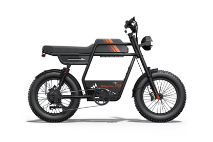 GT33 All-Terrain Cafe Racer Cargo Electric Bike - Presale