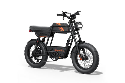 GT33 All-Terrain Cafe Racer Cargo Electric Bike - Presale