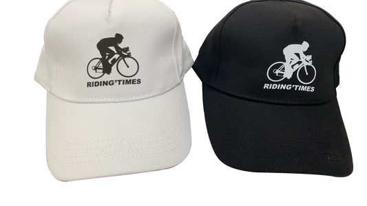 Riding'times cap – Black & White