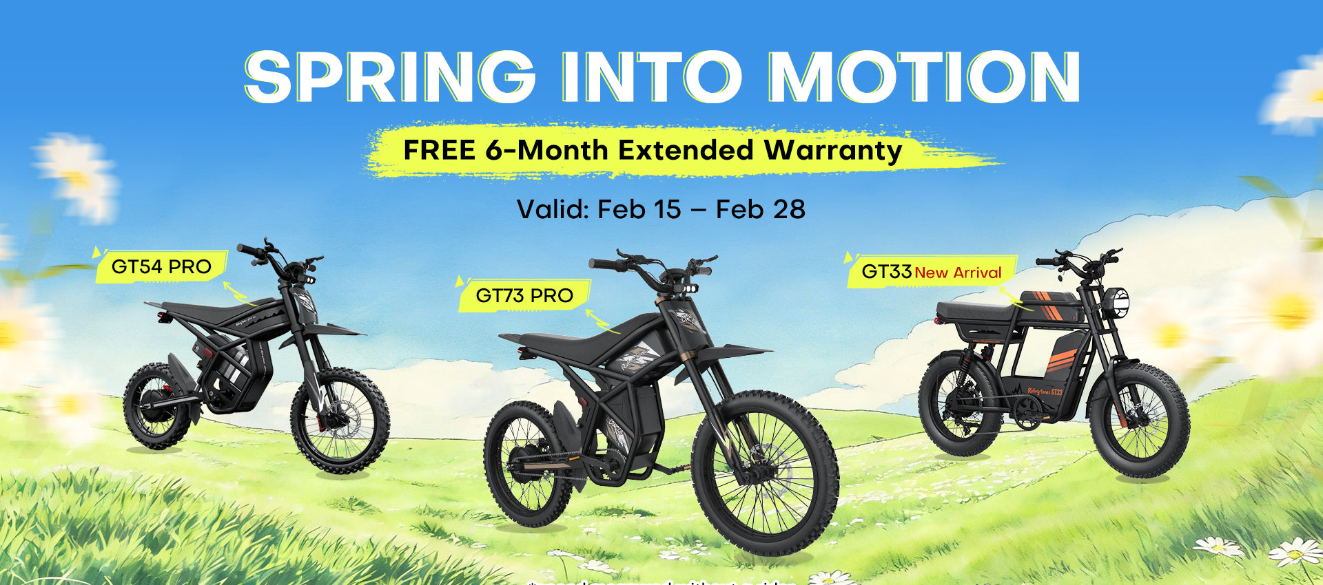 Riding'times | GT54 PRO & GT73 PRO Electric Bikes – Ride up to 50MPH