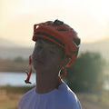 Biker with a polo