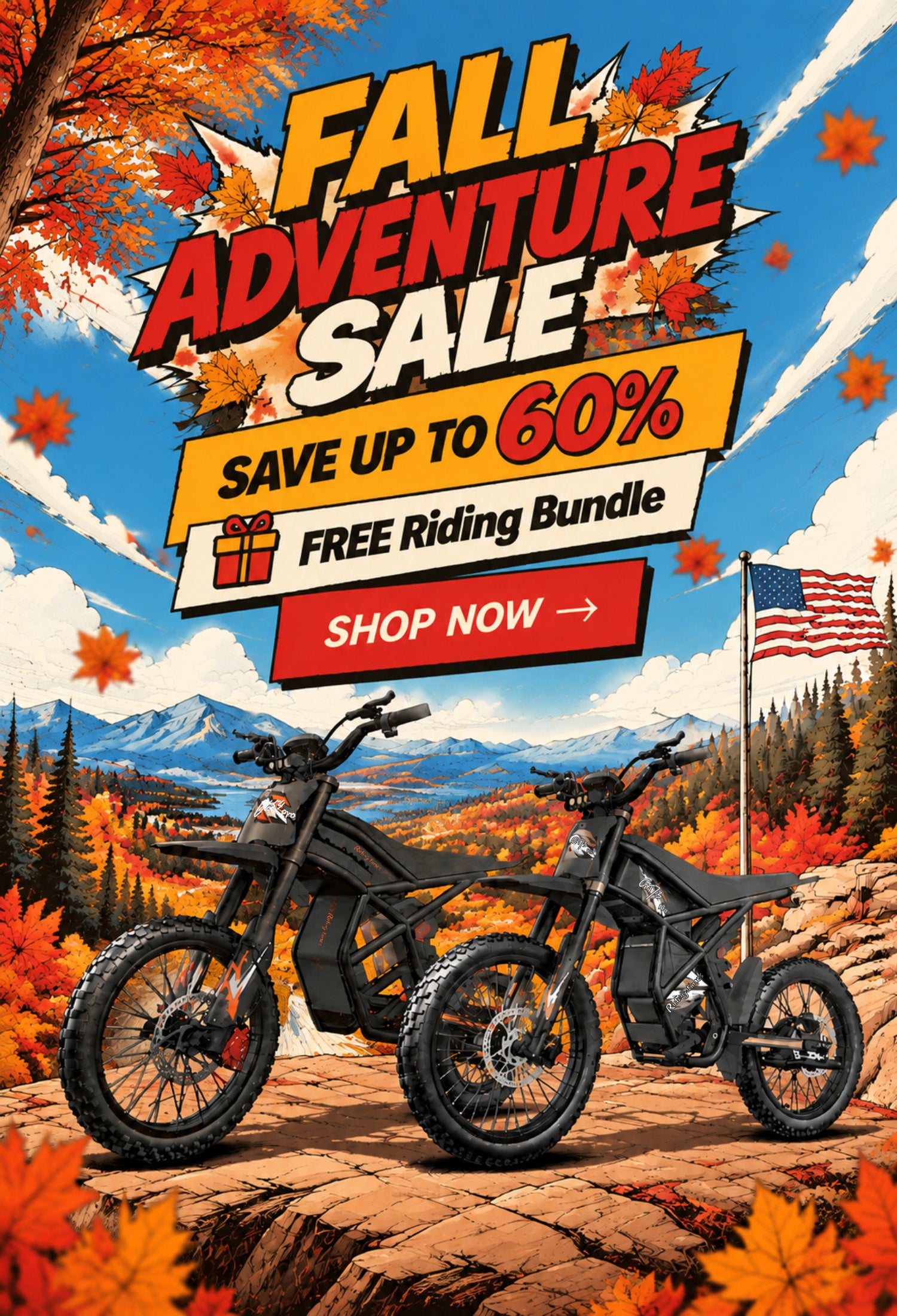 Riding'times | GT54 PRO & GT73 PRO Electric Bikes – Ride up to 50MPH