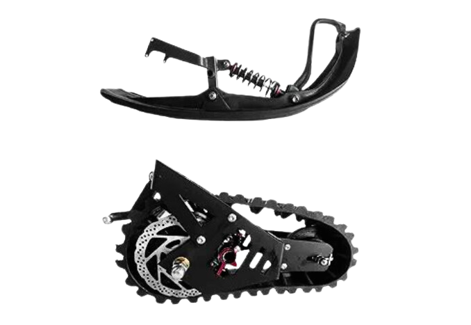 G63 Convertible Snow Kit with snowboard and nylon mesh rubber track motor.