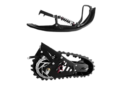 G63 Convertible Snow Kit with snowboard and nylon mesh rubber track motor.