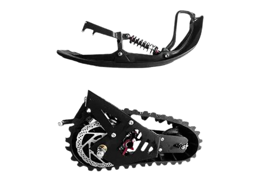 G63 Convertible Snow Kit with snowboard and nylon mesh rubber track motor.