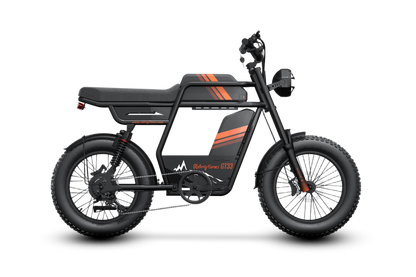 GT33 All-Terrain Cafe Racer Cargo Electric Bike - Presale