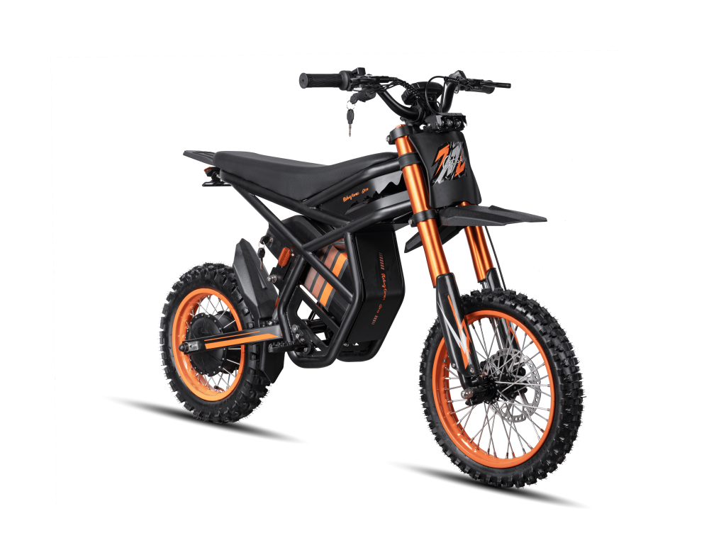 GT54 electric mini motorbike for kids and adults with 2000W motor and off-road tires