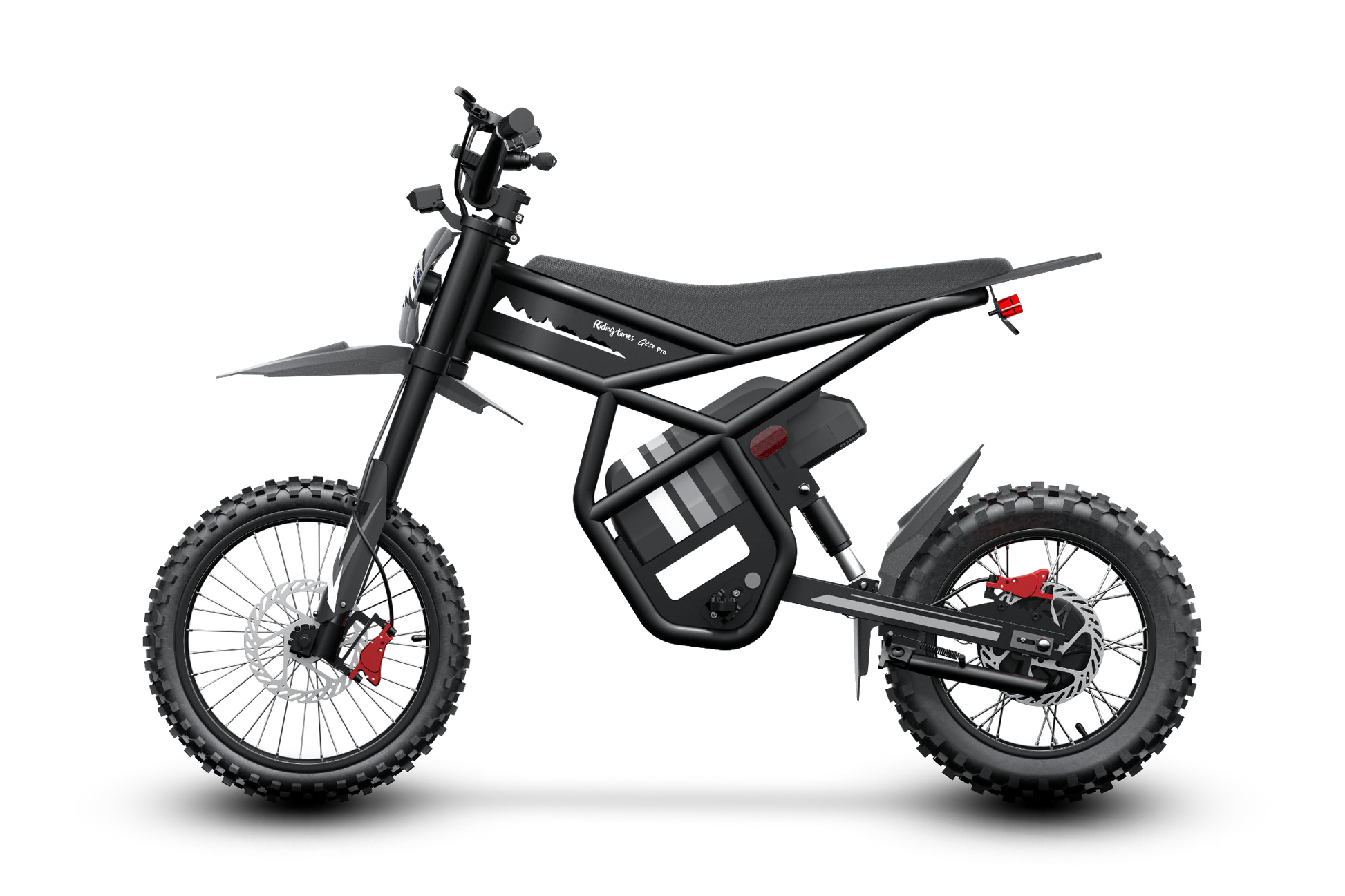 GT54 Pro Electric Mini Motorbike black for kids and adults with off-road tires