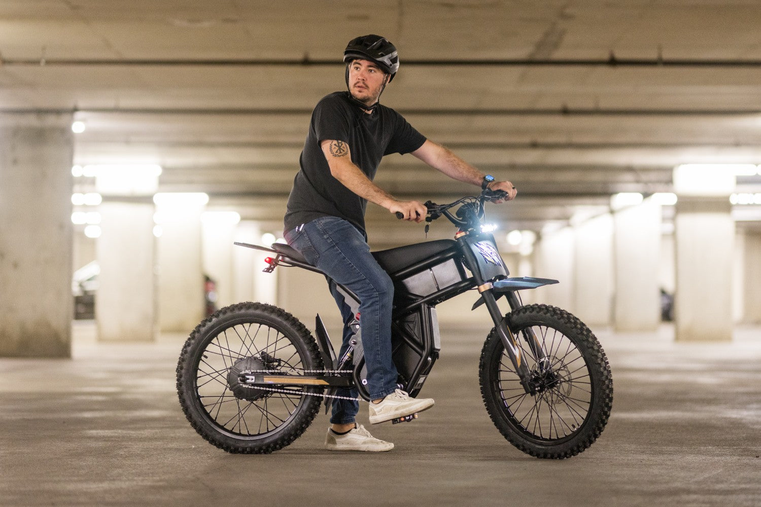 GT73 Pro Electric Motorbike - 3000W 50 MPH Dual Battery Dirt eBike
