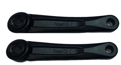 Crank arm set (1 pair, with nuts and end caps included)