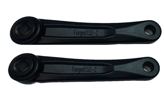 Crank arm set (1 pair, with nuts and end caps included)