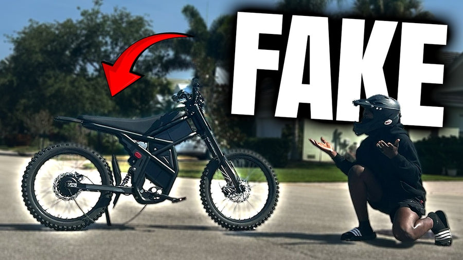 I Bought a "FAKE" Electric Dirt Bike! | Riding Times GT73 Review