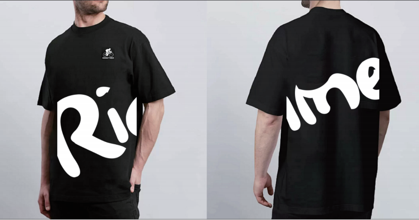 Riding'times Short Sleeve T-Shirt – Black & White